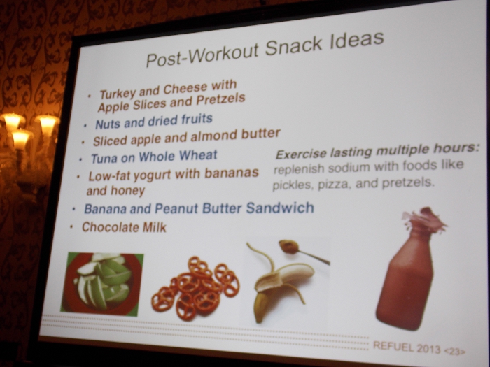 Post-workout snack ideas