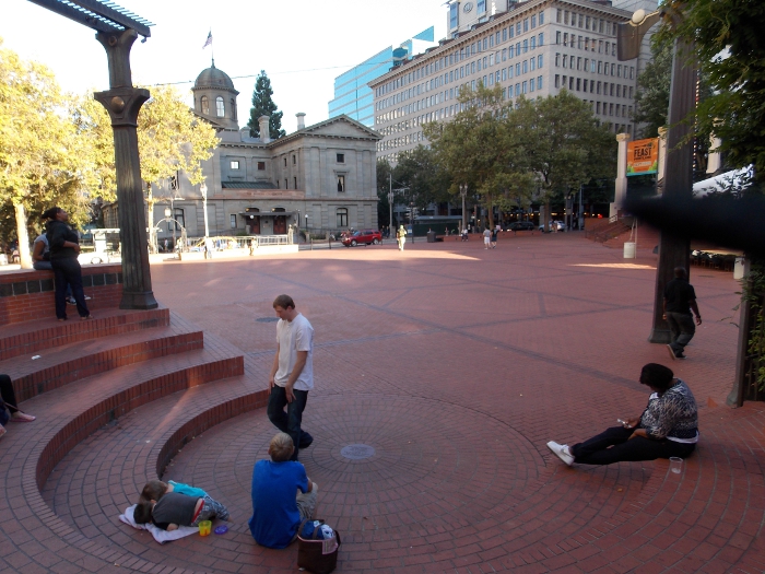 Pioneer Courthouse Square