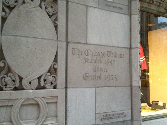 Chicago Tribune, founded 1847
