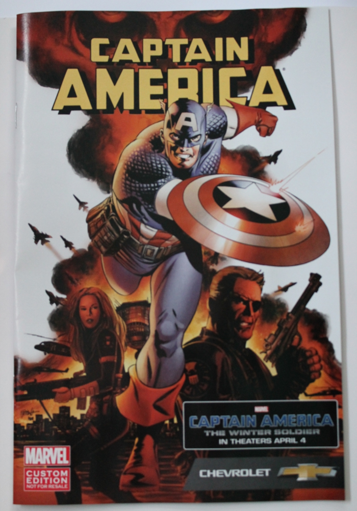 Captain America Chevrolet Comic
