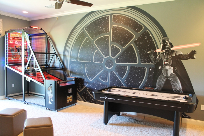 Star Wars Home Theater and Gaming Room