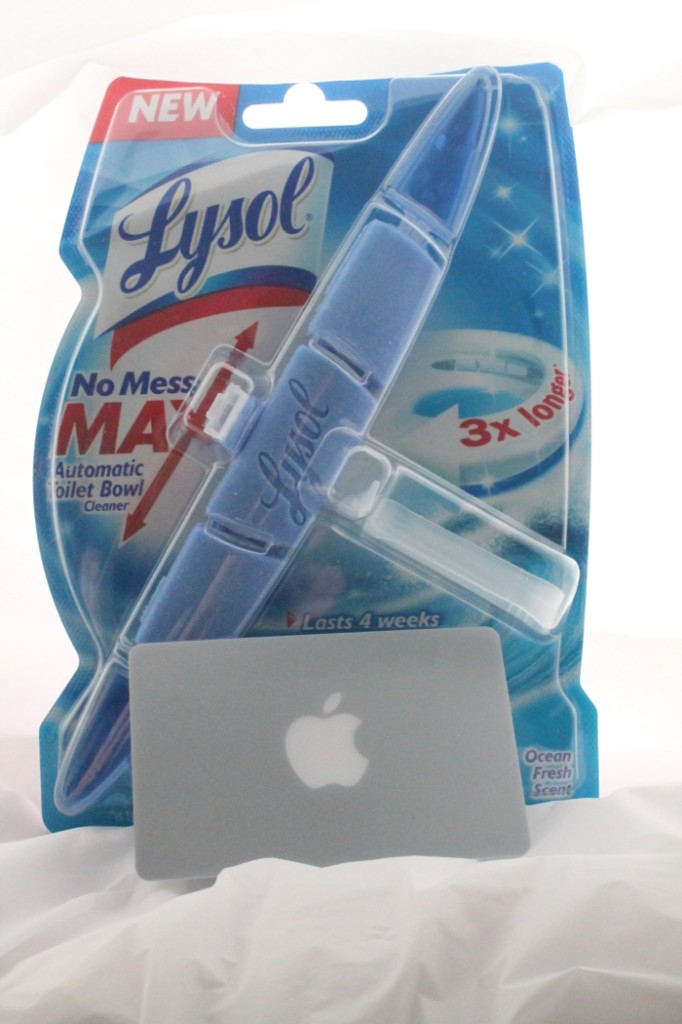 Lysol Automatic Toilet Cleaner & iTunes Gift Card